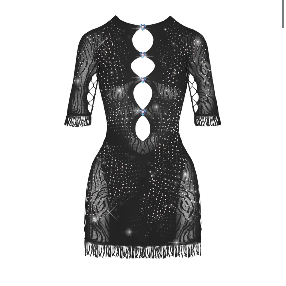 Poster Girl Rhinestoned Miranda Dress